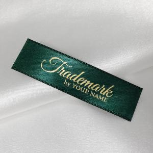 Bedrucktes Textiletikett Vogue Style Model TL-M87 Markenname bedruckte Textiletiketten - TL-M87